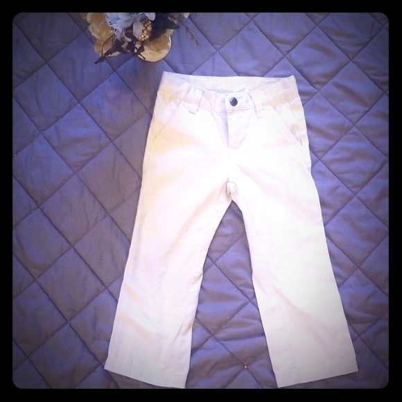 NAUTICA:3T CREAM PANTS - Picture 1 of 4